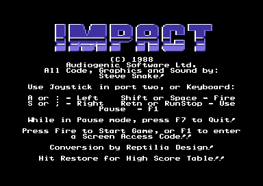 BlockBuster screenshot 4 for Commodore 64