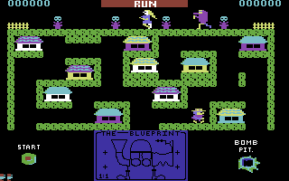 Blueprint screenshot 4 for Commodore 64