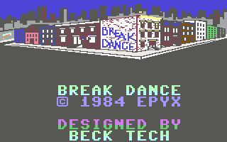 Breakdance screenshot 3 for Commodore 64