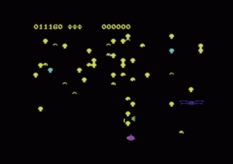 Centipede screenshot 4 for Commodore 64