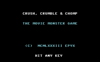Chomp screenshot 3 for Commodore 64