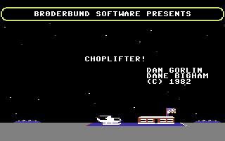 Choplifter screenshot 3 for Commodore 64