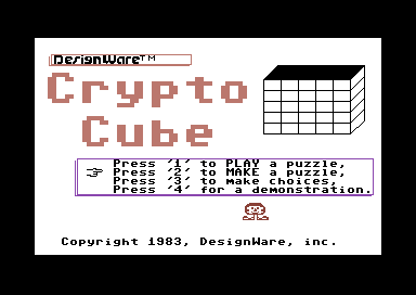 Crypt screenshot 2 for Commodore 64