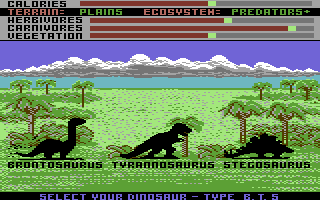 Designasaurus screenshot 3 for Commodore 64
