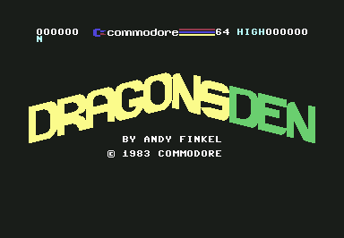 Dragonsden screenshot 2 for Commodore 64