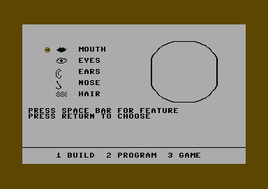 Facemaker screenshot 3 for Commodore 64