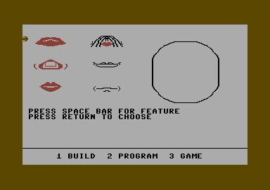 Facemaker screenshot 4 for Commodore 64