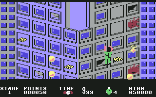 Firetrap screenshot 4 for Commodore 64