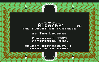 Fortress screenshot 2 for Commodore 64