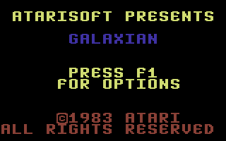 Galaxian screenshot 2 for Commodore 64