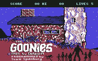 Goonies screenshot 3 for Commodore 64