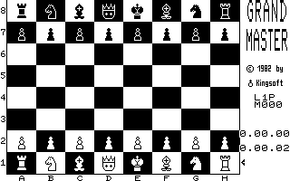 Grandmaster screenshot 2 for Commodore 64