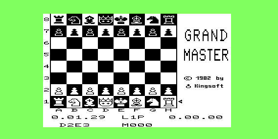 Grandmaster screenshot 4 for Commodore 64