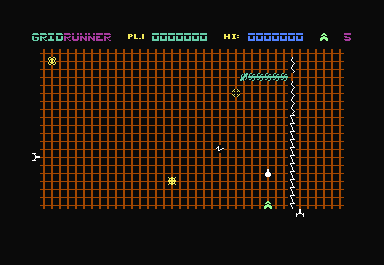 Gridrunner screenshot 3 for Commodore 64
