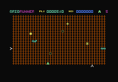 Gridrunner screenshot 4 for Commodore 64