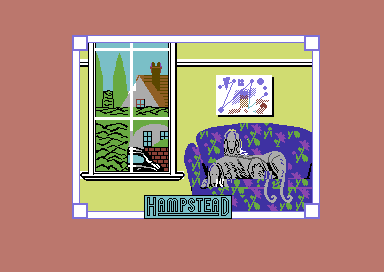 Hampstead screenshot 2 for Commodore 64