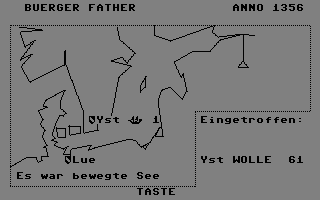 Hanse screenshot 4 for Commodore 64