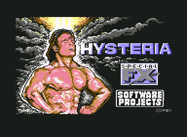 Hysteria screenshot 3 for Commodore 64
