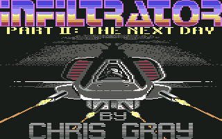 Infiltrator screenshot 2 for Commodore 64