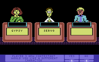 Jeopardy screenshot 3 for Commodore 64