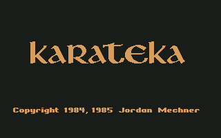 Karateka screenshot 3 for Commodore 64