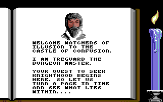 Knightmare screenshot 3 for Commodore 64
