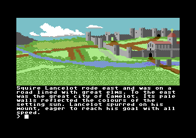 Lancelot screenshot 4 for Commodore 64