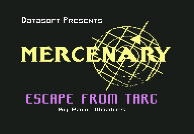 Mercenary screenshot 2 for Commodore 64