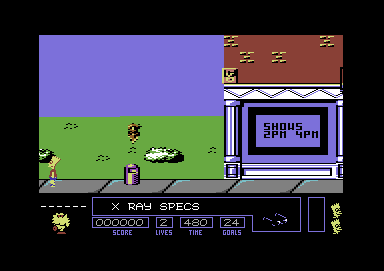 Mutants screenshot 4 for Commodore 64