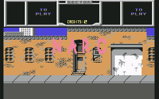 NARC screenshot 2 for Commodore 64