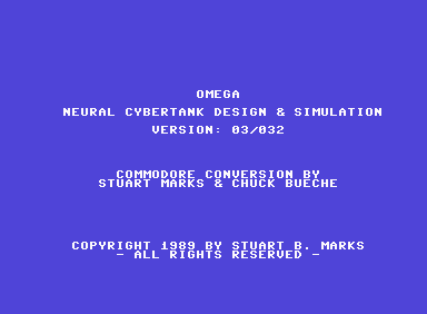 Omega screenshot 3 for Commodore 64