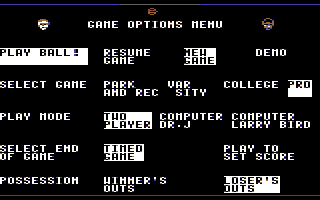 One-on-One screenshot 4 for Commodore 64