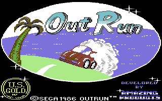 Out Run screenshot 4 for Commodore 64
