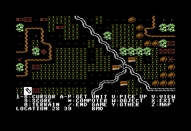 Overrun screenshot 4 for Commodore 64