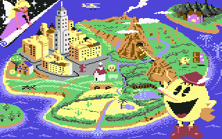 Pac-Land screenshot 3 for Commodore 64