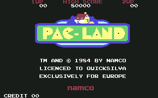 Pac-Land screenshot 4 for Commodore 64