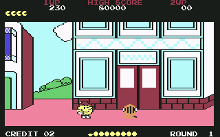 Pac-Land screenshot 5 for Commodore 64