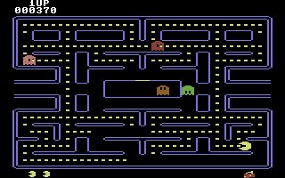 Pac-Man screenshot 3 for Commodore 64