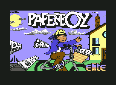Paperboy screenshot 3 for Commodore 64