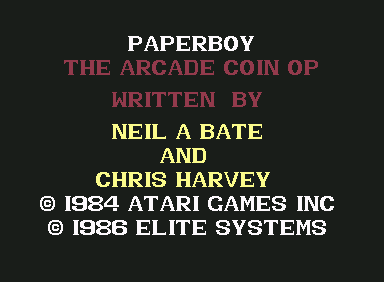 Paperboy screenshot 5 for Commodore 64
