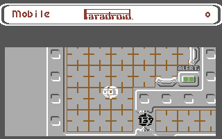 Paradroid screenshot 5 for Commodore 64