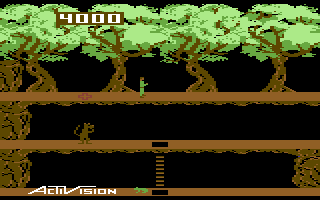 Pitfall screenshot 4 for Commodore 64