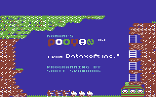 Pooyan screenshot 3 for Commodore 64
