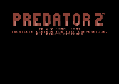 Predator screenshot 3 for Commodore 64