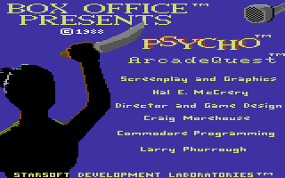 Psycho screenshot 3 for Commodore 64