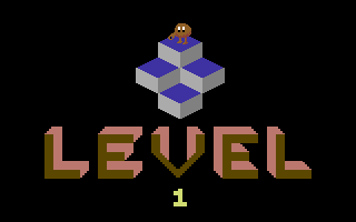 Q*Bert screenshot 3 for Commodore 64