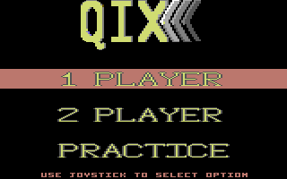 Qix screenshot 3 for Commodore 64