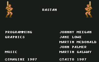 Rastan screenshot 3 for Commodore 64