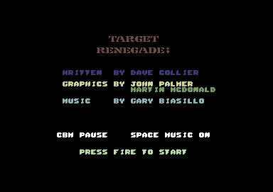 Renegade screenshot 4 for Commodore 64