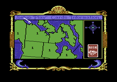 Risk screenshot 3 for Commodore 64